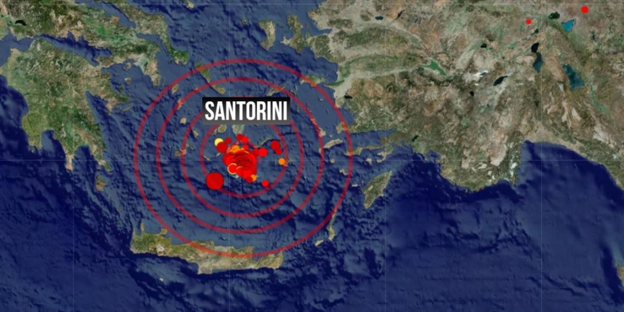 Santorini'deki depremlerle ilgili Yunan yetkililerin sakladıkları gerçek ortaya çıktı